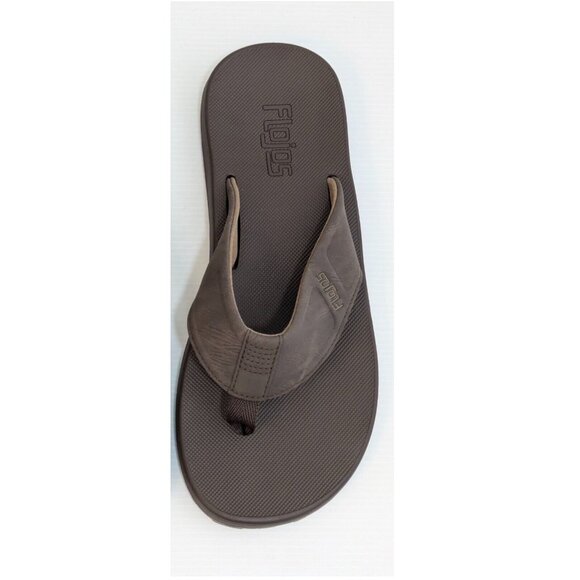 NWoT Flojos' Mens LEFT ONLY Flip-Flop Sandals Slip On Thongs Sz 13 $50 5C200 - Picture 1 of 1